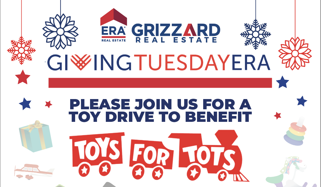 Join us for our ERA Grizzard Toys for Tots Toy Drive!